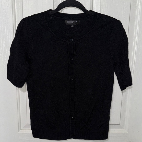 Jones New York Sweaters - 💰Jones New York Classic Black Knit Cardigan